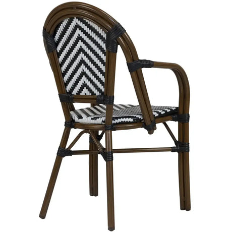 Toby I. scaun de terasa pentru exterior, cu brateMobCenter