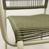 Twist scaun de terasa pentru exterior, culoare verdeMobCenter