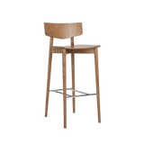 Scaun de bar Paged Uvu H-4350 - 80 cm, spătar lat