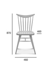 Scaun Fameg Stick A-0537 - spătar cu șipci din lemn