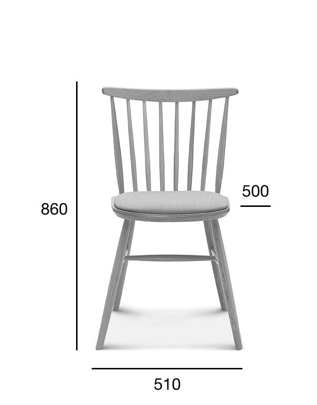 Scaun Fameg Wand A-1102/1 - spătar cu bare verticale