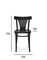 Scaun Fameg 788 FAN - spătar evantai din lemn