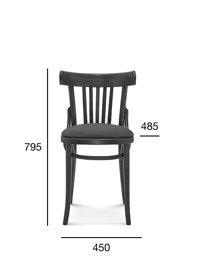 Scaun Fameg 788 A-788 VERT - spătar cu șipci verticale