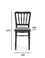 Scaun de restaurant Fameg 9607 - cu spătar balustrată