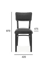 Scaun Fameg Novo A-9610/6 tapițat cu nituri decorative