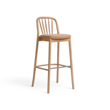 Scaun de bar Paged Aldo H-1070 tapițat, 80 cm