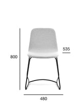 Scaun Fameg Hips AM-1802/1 complet tapițat