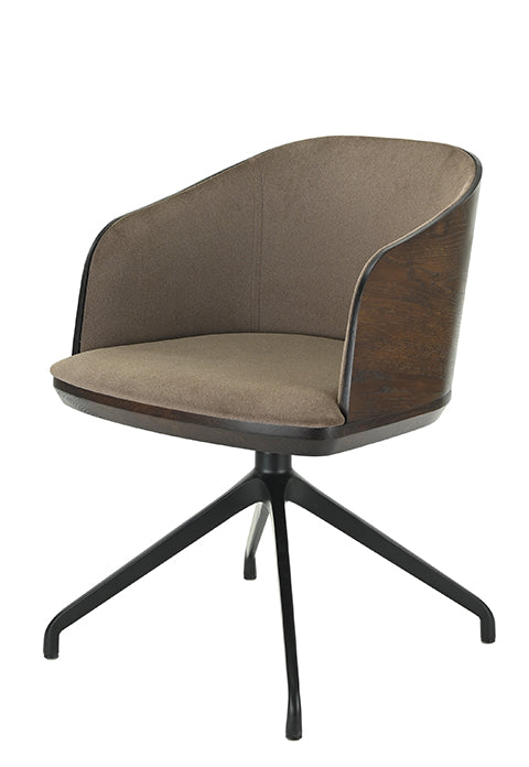 Scaun pivotant Fameg Arch BM-1801 cu brațe – tapițat