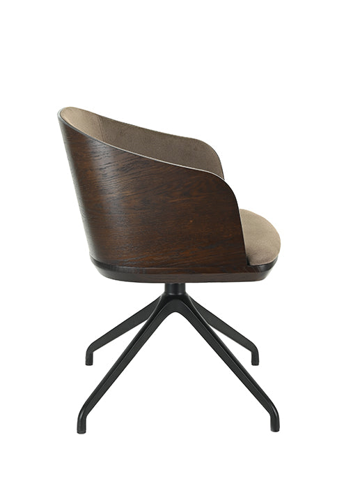 Scaun pivotant Fameg Arch BM-1801 cu brațe – tapițat