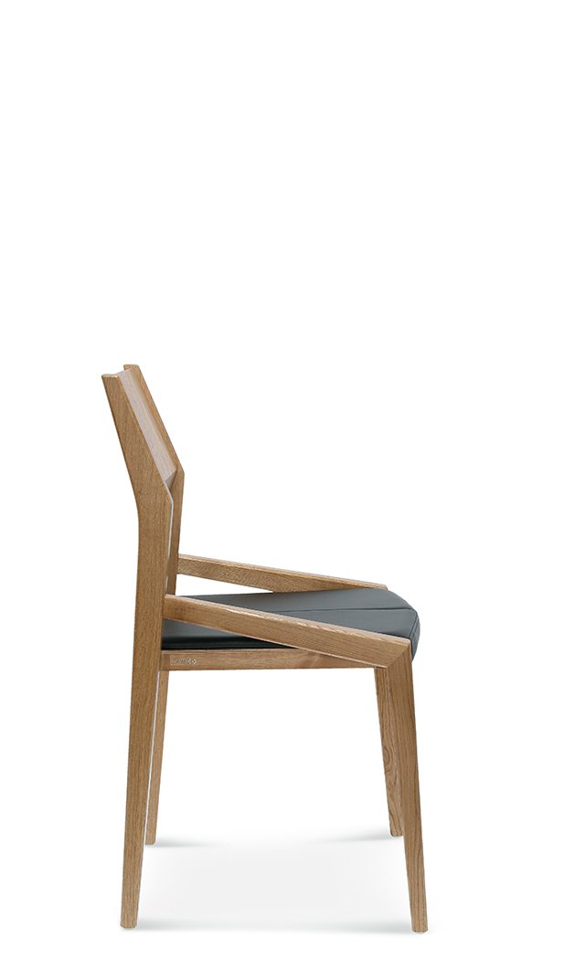 Scaun Fameg Arcos A-1403 - formă cubistă, șezut tapițat