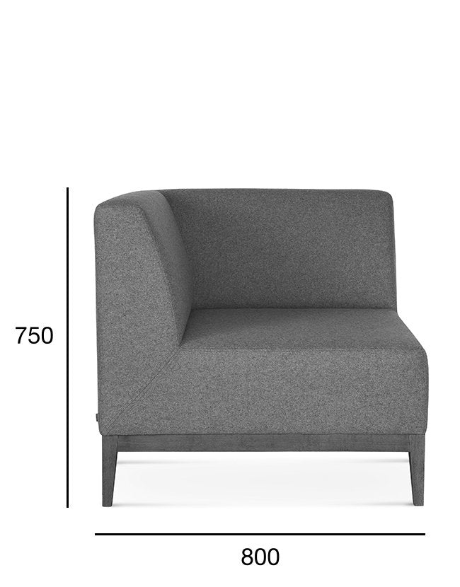 Fotoliu modular Fameg Snug B-1515/3 – extra robust