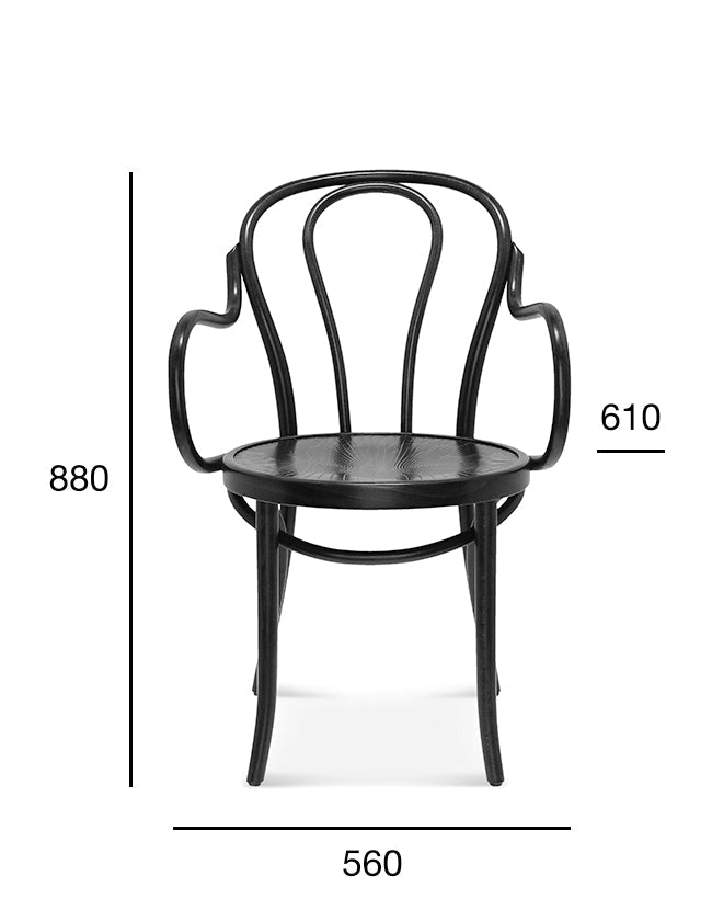 Scaun cu brațe Fameg 18 B-18 – doar 3,5 kg