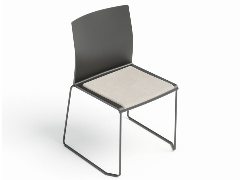 Scaun de conferință Artesia – cadru tip sanie