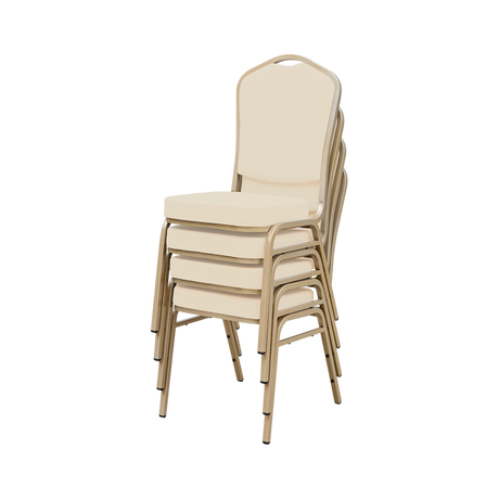Scaune de banchet Alicante Modern AM770 la o masă de eveniment aranjată