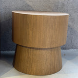 Masă de cafea Bloc – stejar vechi, 51×51 cm