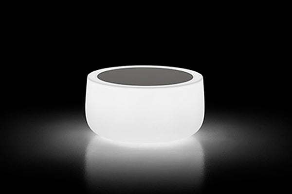 Picior de masă de cafea Bold – exterior, blat HPL