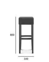 Scaun de bar Fameg Square BST-0515/1 - 80 cm, fără spătar