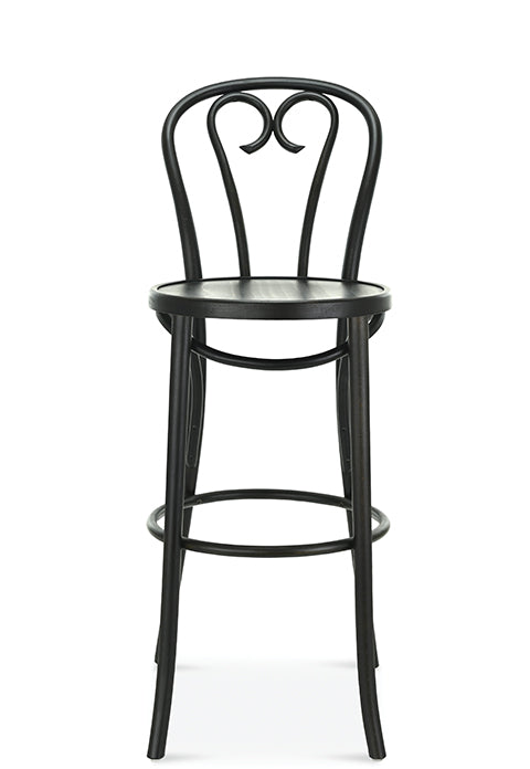 Scaun de bar Fameg BST-16 – lemn curbat, stil vienez