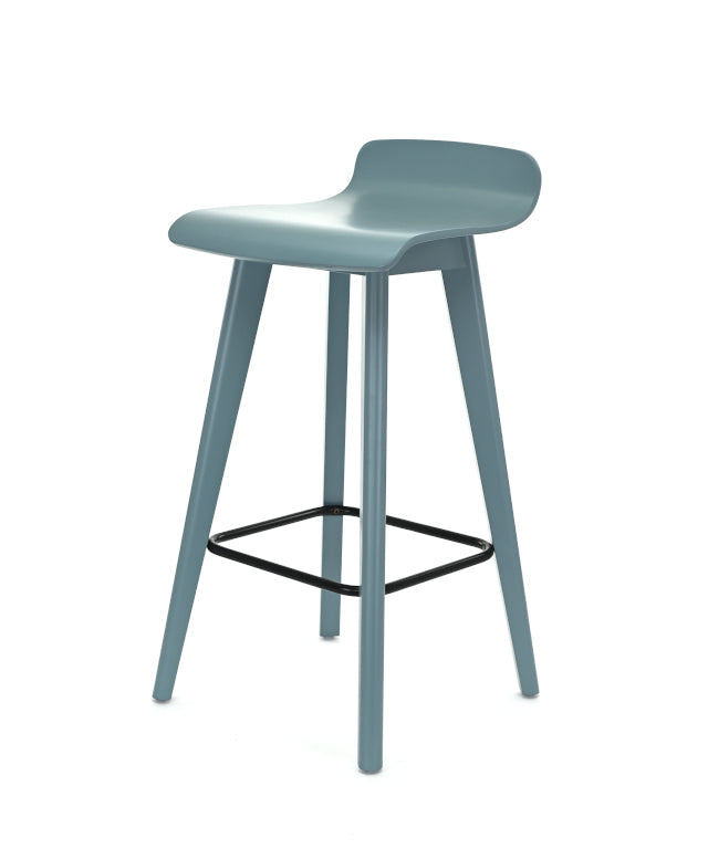 Scaun de bar Fameg Cleo BST-1602 - scoc lemn, 77 cm