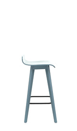 Scaun de bar Fameg Cleo BST-1602 - scoc lemn, 77 cm