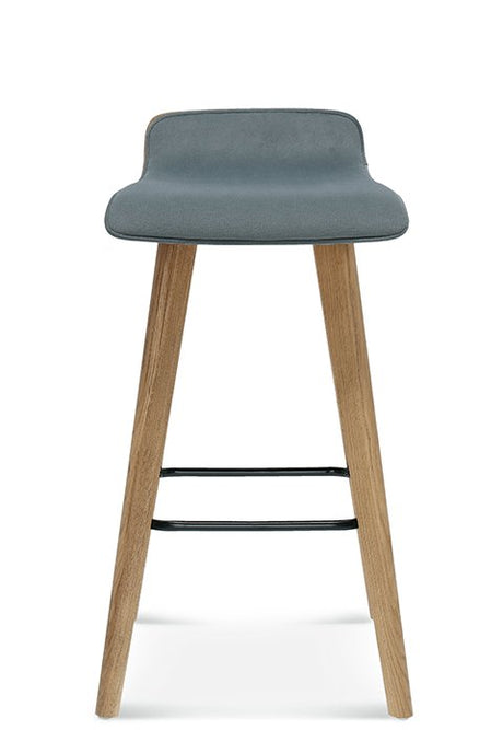 Scaun de bar Fameg Cleo BST-1605 - lemn și tapițat
