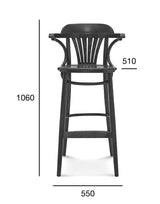 Scaun de bar Fameg BST-165 cu brațe