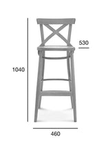 Scaun de bar Fameg BST-8810/1 - spătar cu traverse