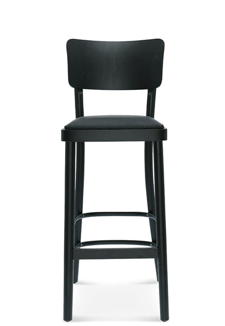 Scaun de bar Fameg Novo BST-9610 - spătar din lemn curbat