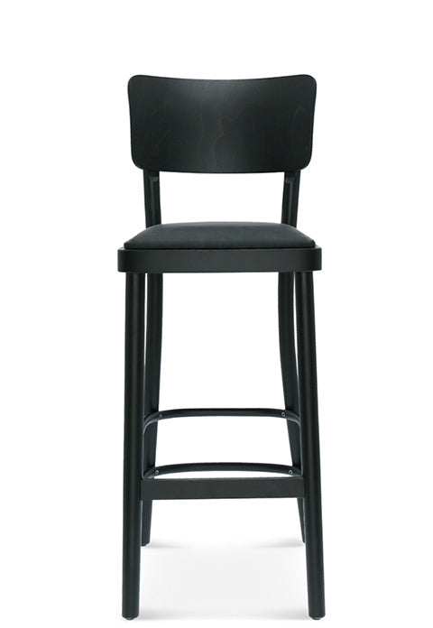 Scaun de bar Fameg Novo BST-9610 - spătar din lemn curbat