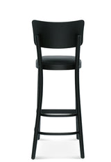 Scaun de bar Fameg Novo BST-9610 - spătar din lemn curbat