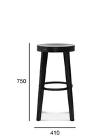 Scaun de bar Fameg Ufo BST-9972/75 fără spătar, 75 cm