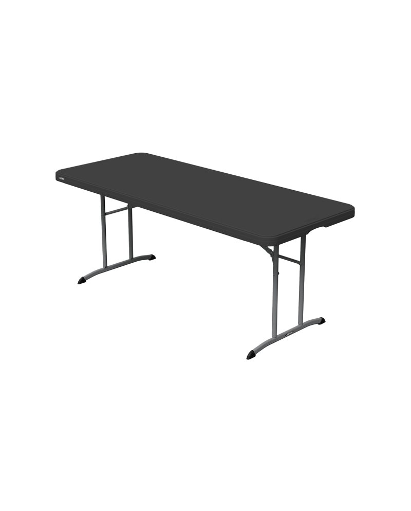 Masă catering pliantă 183×76 cm cu blat alb
