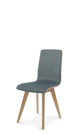 Scaun Fameg Cleo A-1605 – tapițat, picioare din lemn