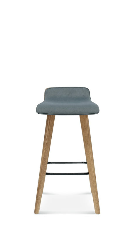 Scaun de bar Fameg Cleo BST-1605 - lemn și tapițat