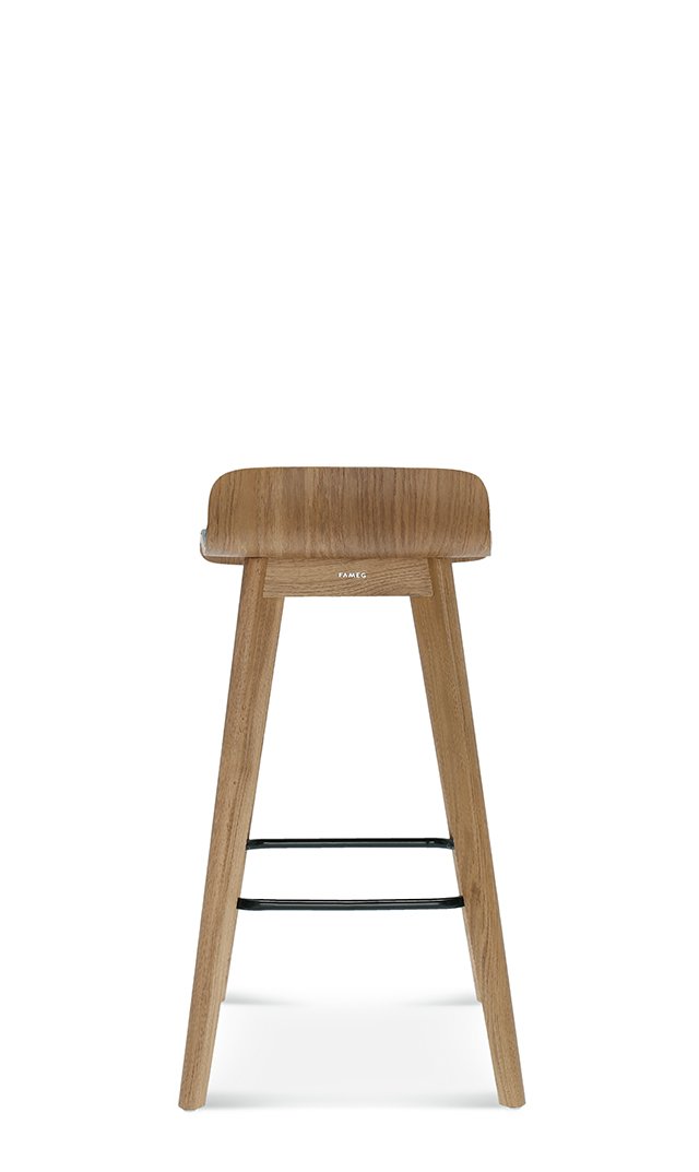 Scaun de bar Fameg Cleo BST-1605 - lemn și tapițat