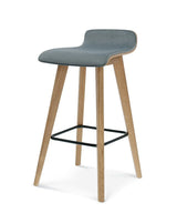 Scaun de bar Fameg Cleo BST-1605 - lemn și tapițat