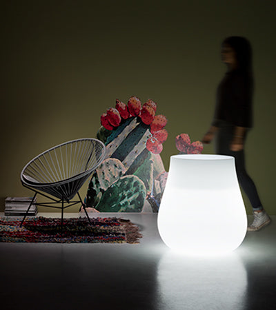 Jardinieră Drop – formă de picătură, luminoasă