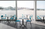 Scaun de terasă Snap I. - stivuibil, cu brațe