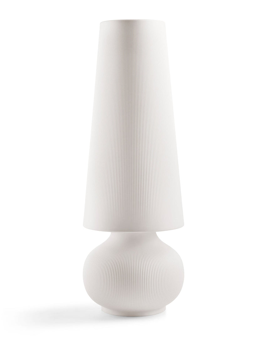 Lampă de exterior Fade – sculptură de lumină striată