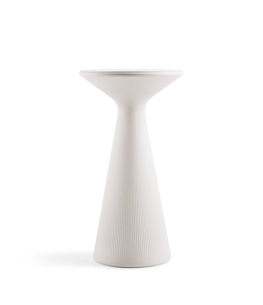 Cadru masă de bar Fade – blat HPL, luminos