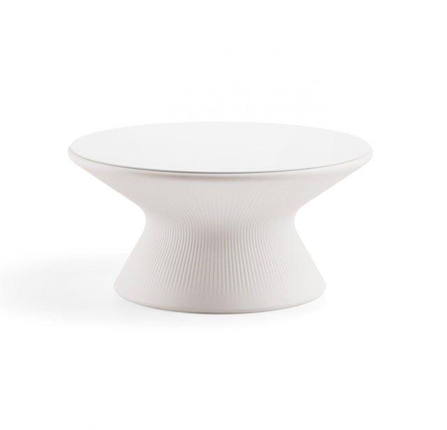 Picior de masă de cafea Fade – exterior, blat HPL