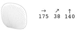 Paravan Fade Shell – curbat, cu iluminare