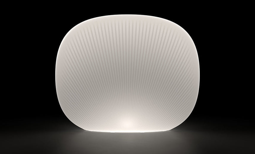 Paravan Fade Shell – curbat, cu iluminare