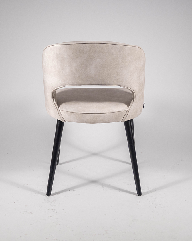Scaun de dining rezistent OL Sigma II, culoare pearl