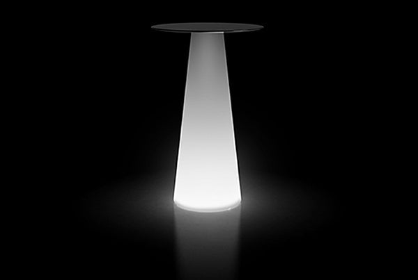 Bază masă de bar Fura – conică, luminoasă