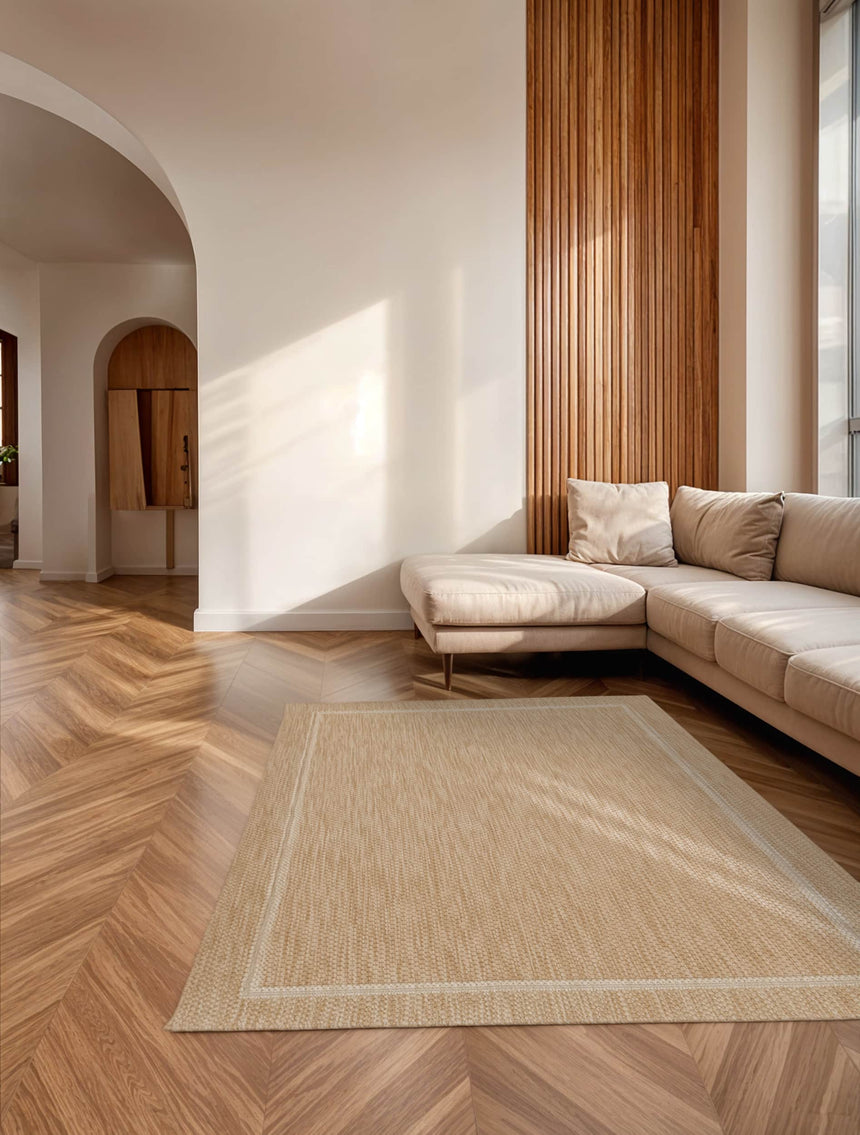 Covor de exterior Grano Frame Amber