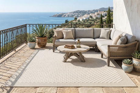 Covor exterior Hexa - design geometric
