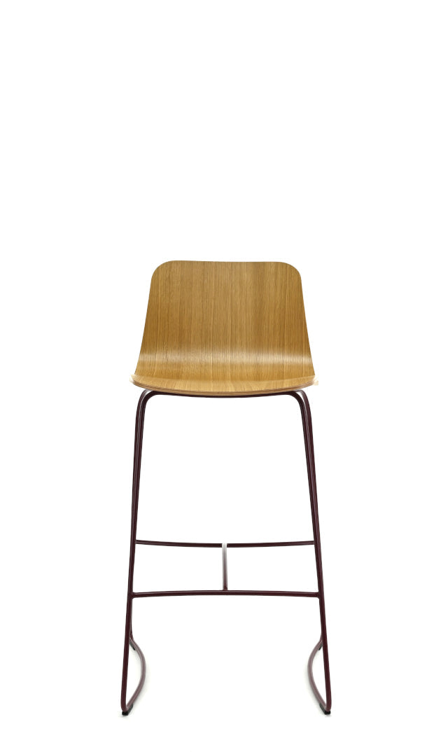 Scaun de bar Fameg Hips BSTM-1802 - cadru tip sanie