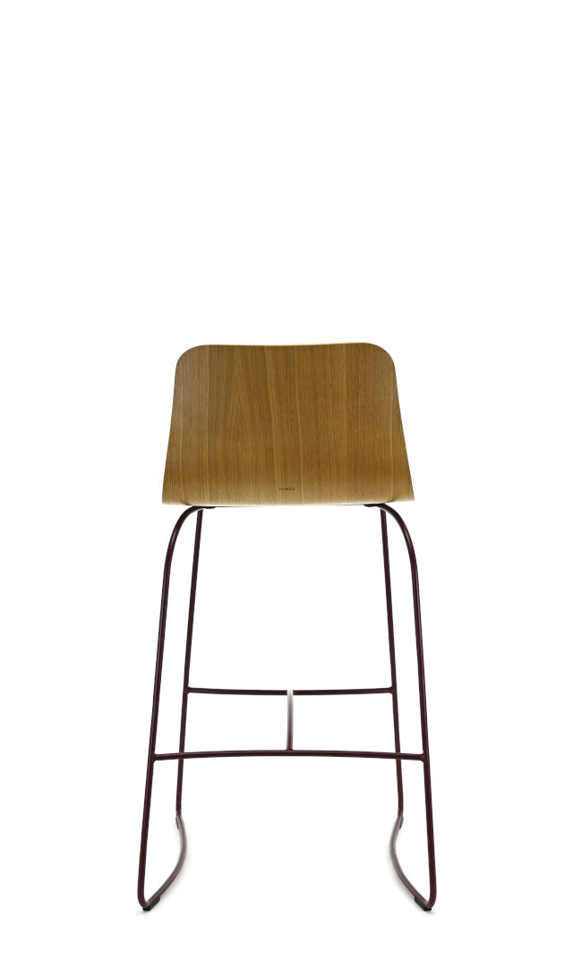 Scaun de bar Fameg Hips BSTM-1802 - cadru tip sanie