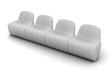 Scaun de terasă Jetlag – modular, cu iluminare